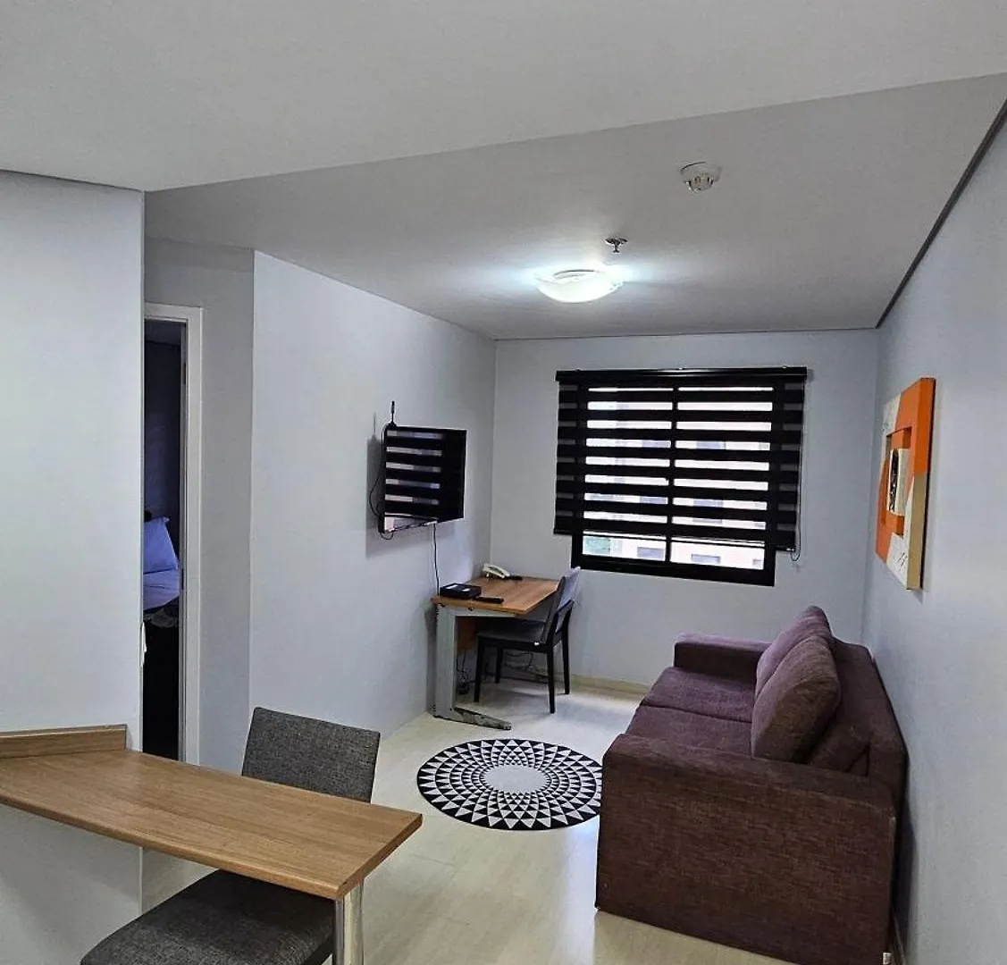 Flat Hotel Times Square Av Jamais 100 Moema 상파울루